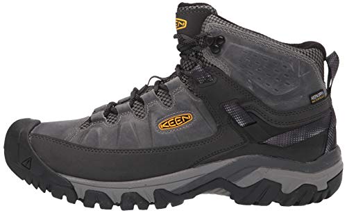 KEEN Targhee III Mid WaterProof - Men's Drizzle/Keen Yellow Shoe Deals Outlet