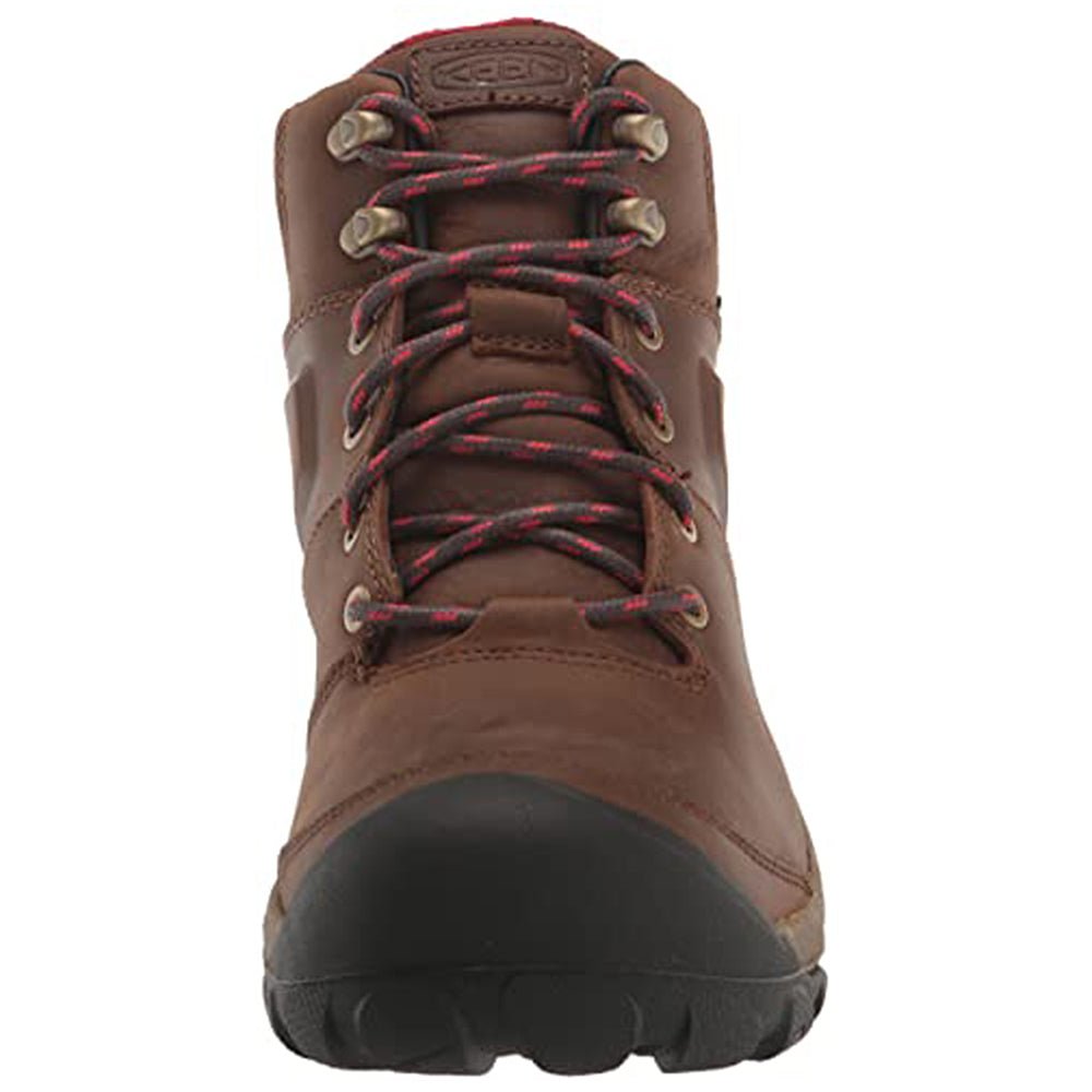 KEEN Targhee ll Winter WP - Men's Dark Earth/Red Plaid Shoe Deals Outlet