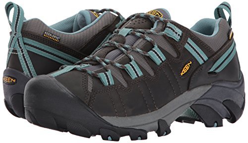 KEEN Targhee ll WP - Women's Black Olive/Mineral Blue Shoe Deals Outlet