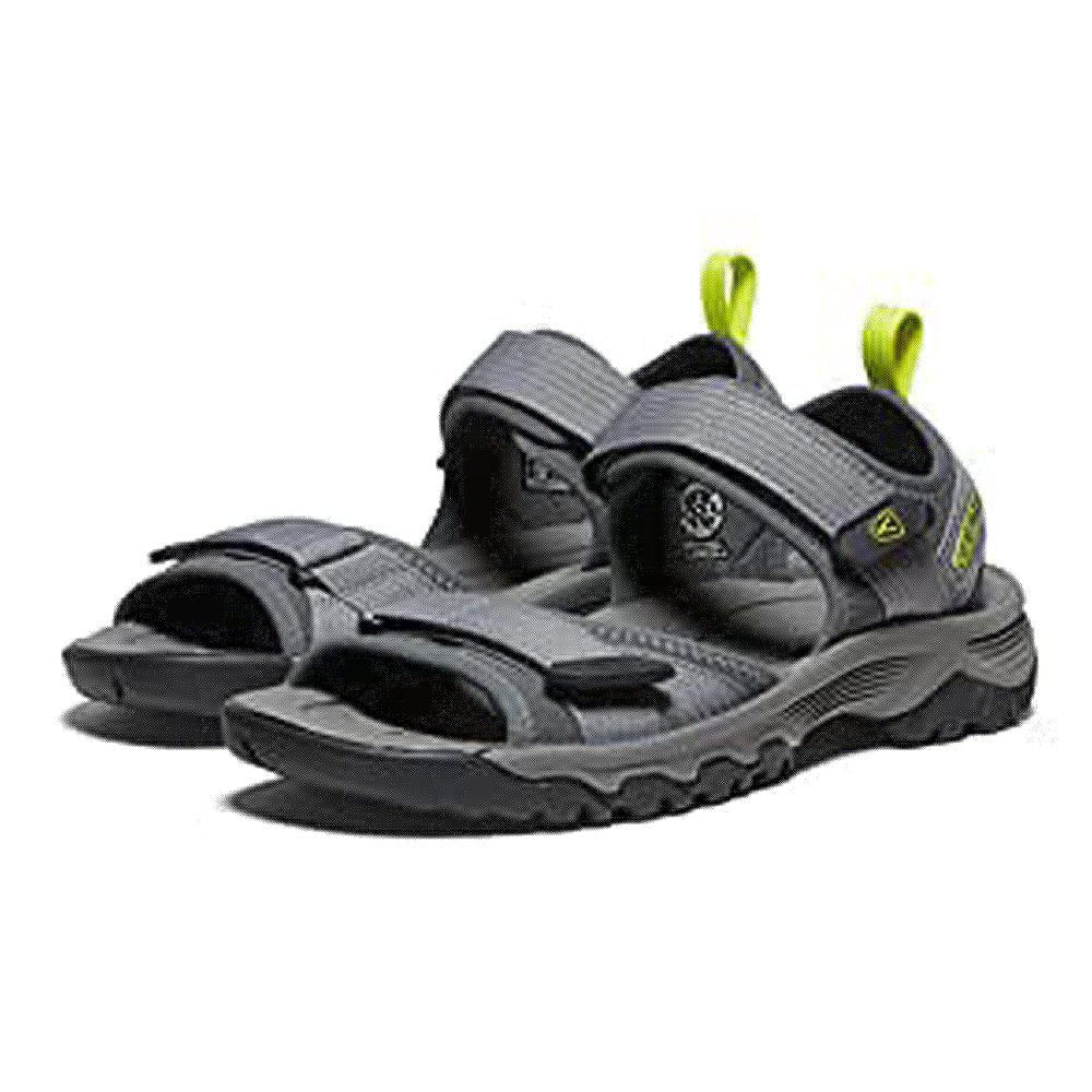 KEEN Targhee lll Open Toe H2 - Men's Steel Grey/Evening Primrose Shoe Deals Outlet