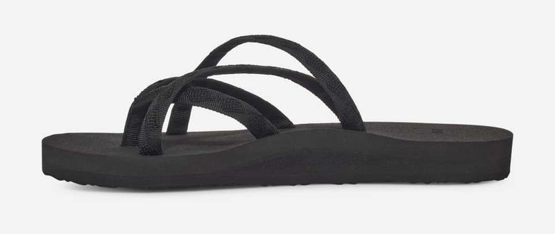 Teva Olowahu Flip - Flop Black 6 M 737045703114 Shoe Deals Outlet
