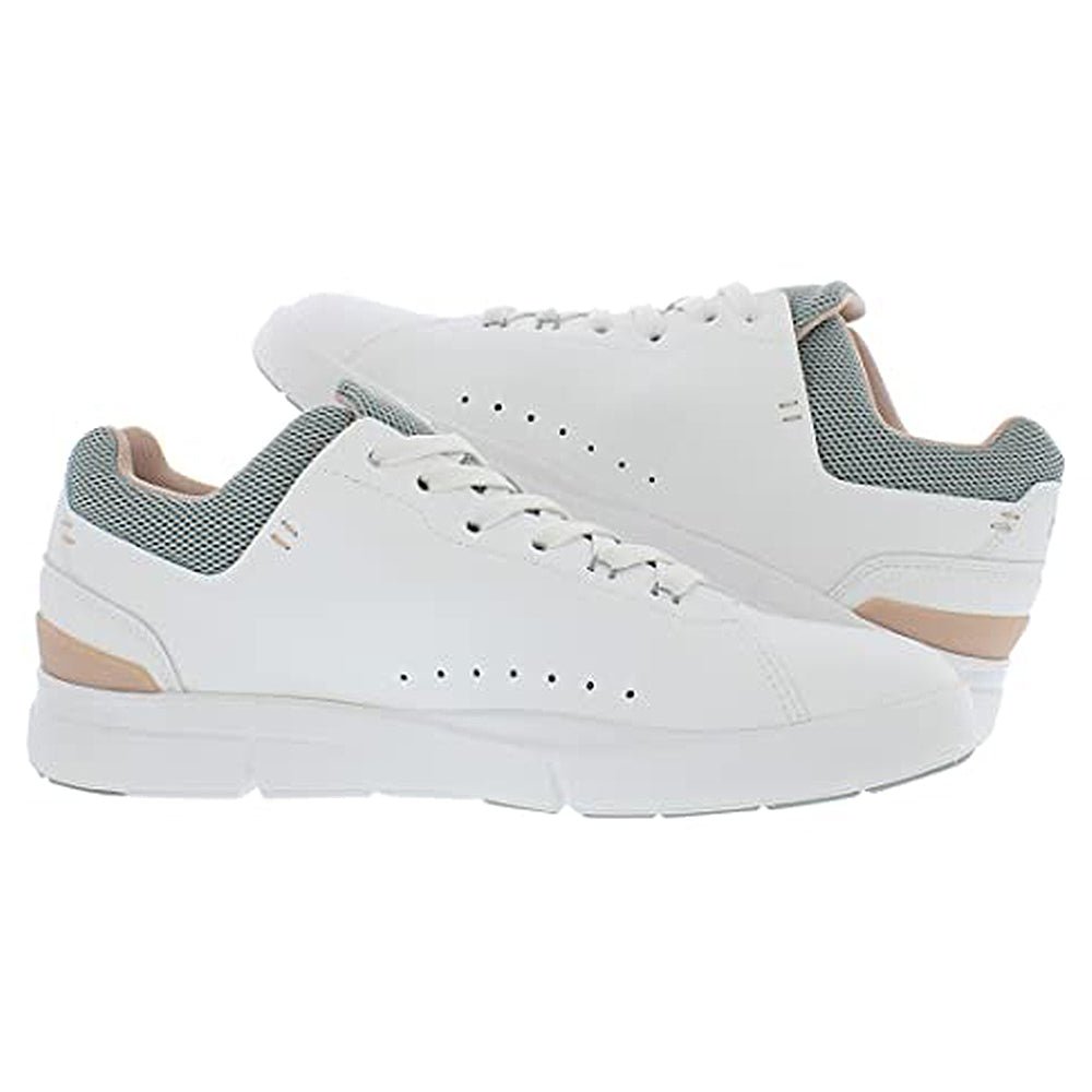 On The Roger Advantage - Women's White/Rose Shoe Deals Outlet