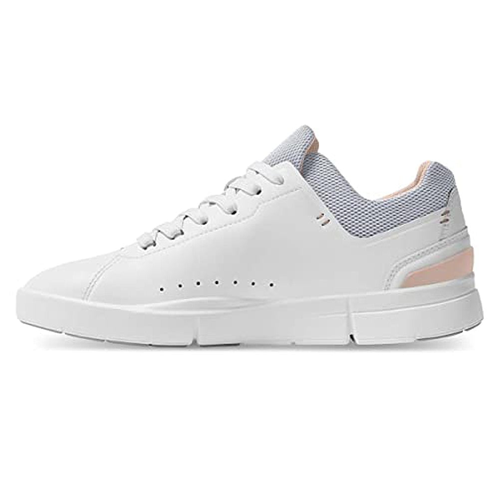 On The Roger Advantage - Women's White/Rose Shoe Deals Outlet