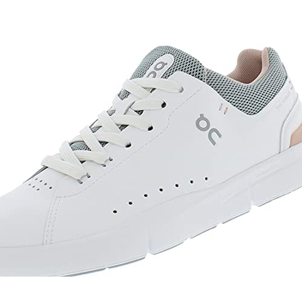 On The Roger Advantage - Women's White/Rose Shoe Deals Outlet