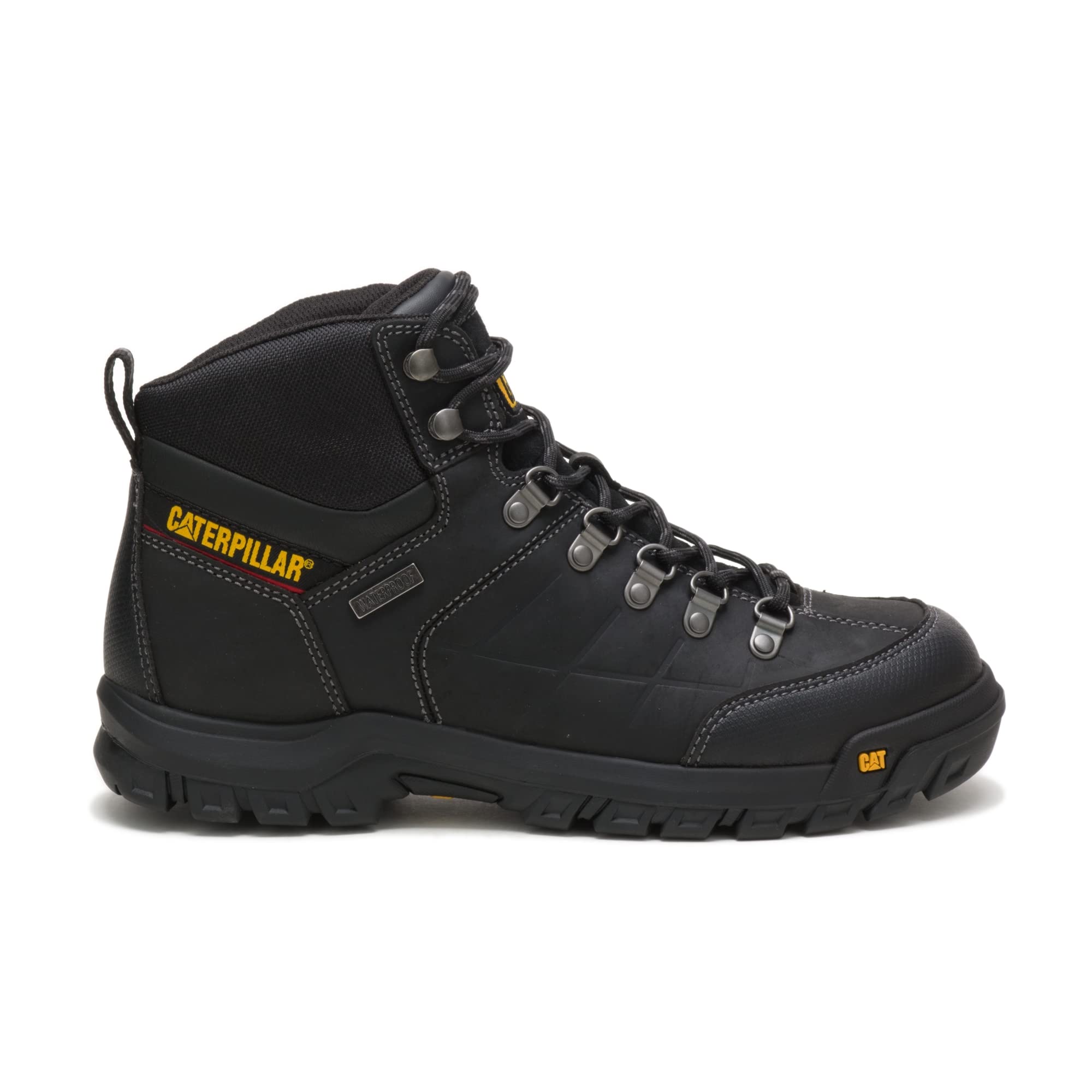 Caterpillar Threshold Waterproof Soft - Toe Boots - Men's Black Shoe Deals Outlet