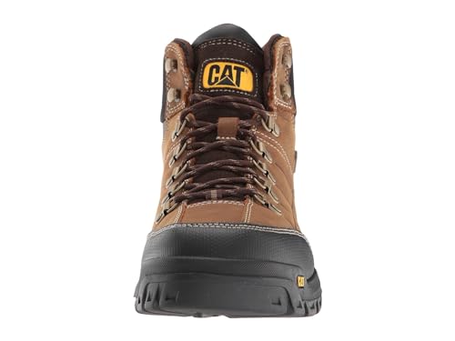 Caterpillar Threshold Waterproof Soft - Toe Boots - Men's Real Brown Shoe Deals Outlet