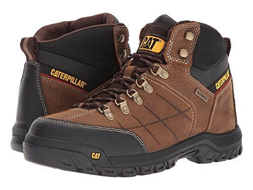 Caterpillar Threshold Waterproof Soft - Toe Boots - Men's Real Brown Shoe Deals Outlet