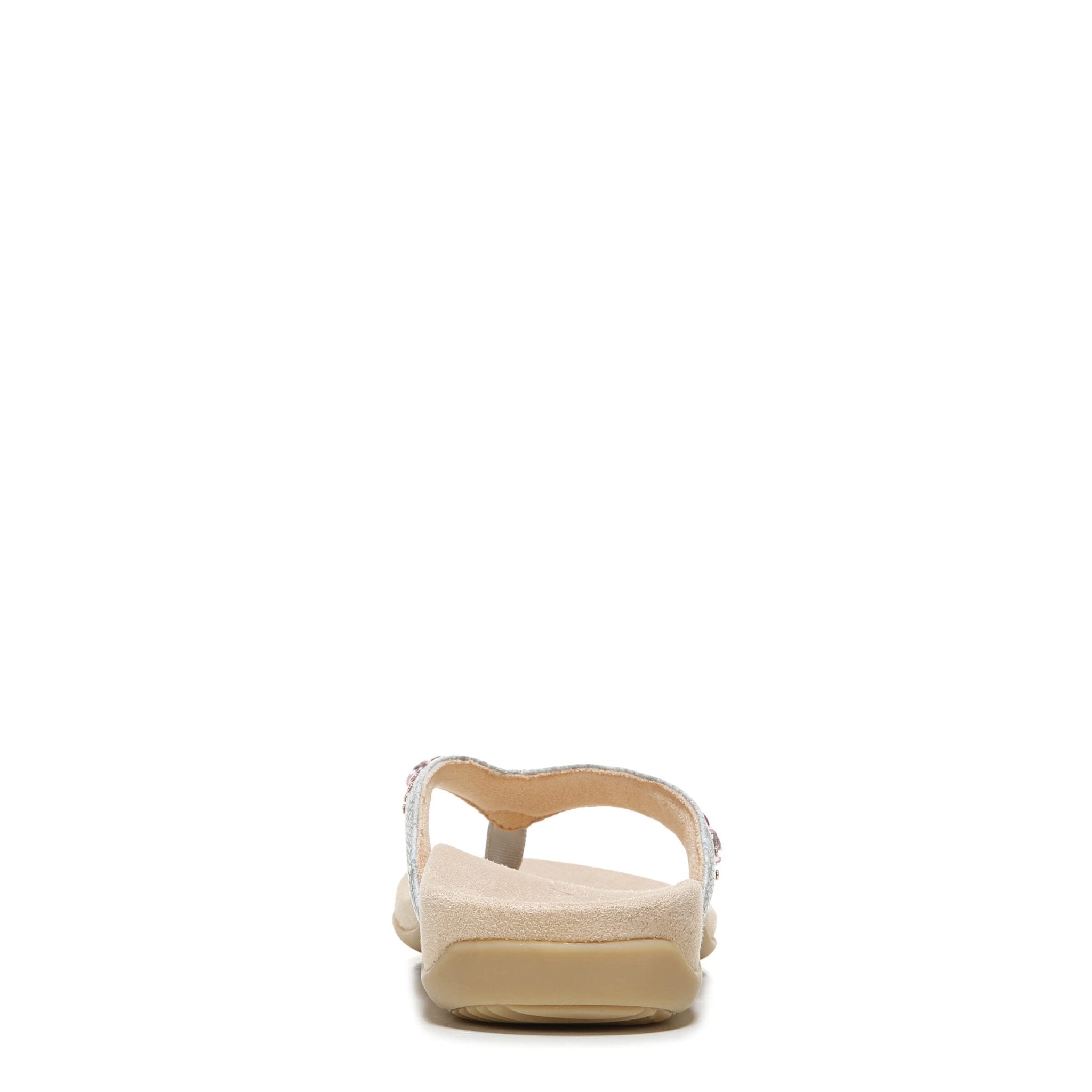 VIONIC Tide Aloe Toe Post Sandal - Women's Light Grey Shoe Deals Outlet