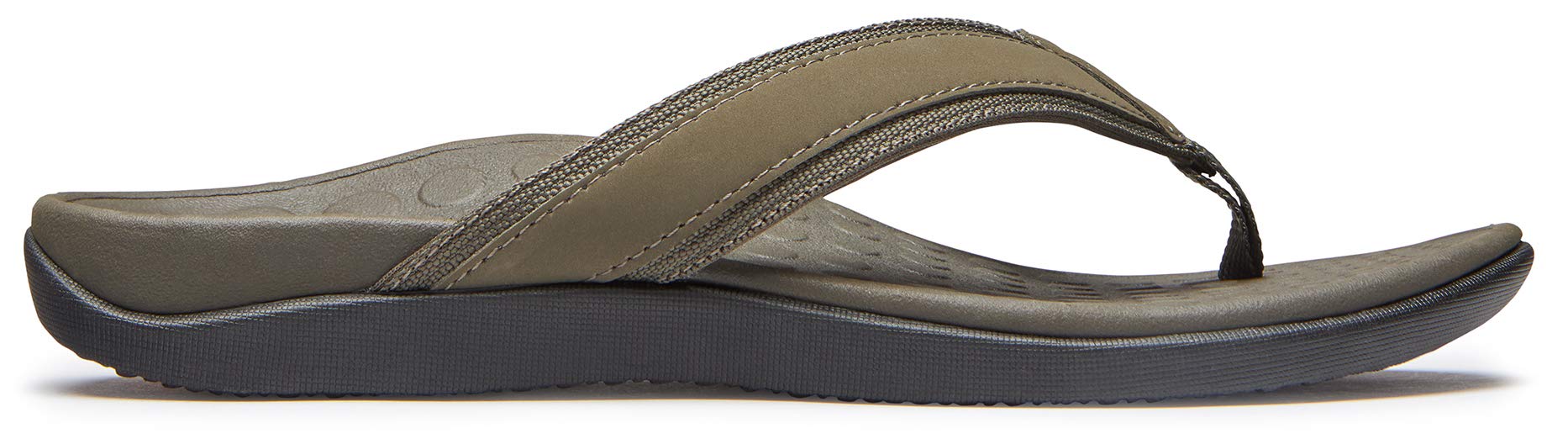 VIONIC Tide Toe Post Sandal - Men's Olive Shoe Deals Outlet