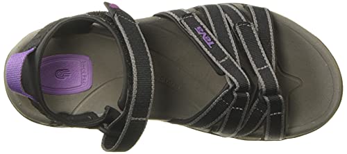 Teva Tirra Sandal - Women's Black/Grey Shoe Deals Outlet