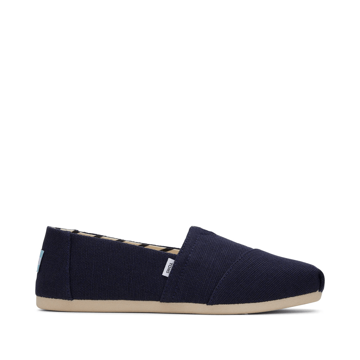 TOMS Alpargata Navy Heritage Canvas 10 M 810056010706 Shoe Deals Outlet