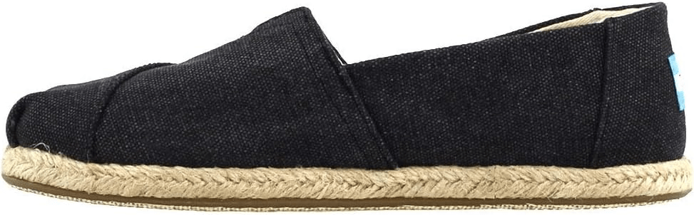 TOMS Alpargata Rope Black 10 M 889556190874 Shoe Deals Outlet