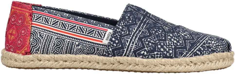 TOMS Alpargata Rope Indigo 5 M 889556952922 Shoe Deals Outlet