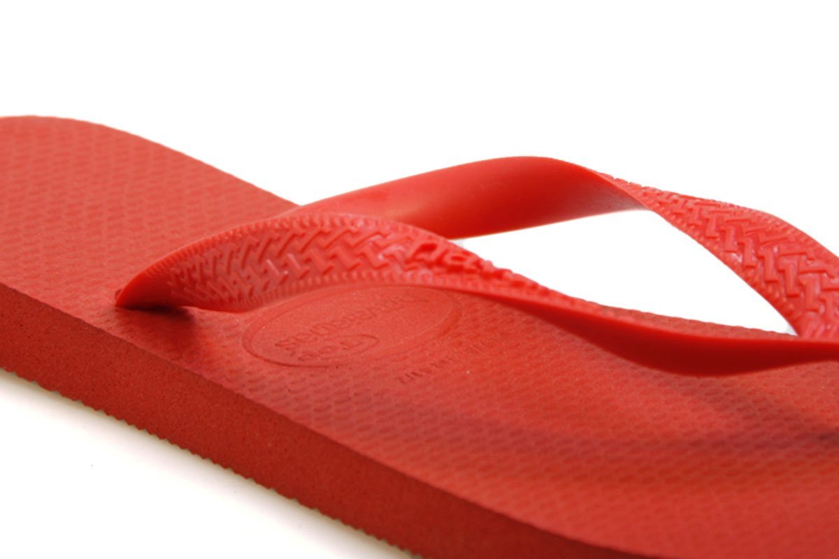 Havaianas Top Flip Flops - Unisex Ruby Red Shoe Deals Outlet