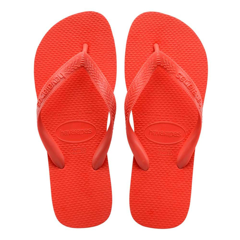 Havaianas Top Flip Flops - Unisex Red Crush Shoe Deals Outlet