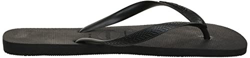 Havaianas Top Flip Flops - Unisex Black Shoe Deals Outlet