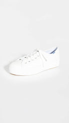 Keds Triple Kick Leather - Women's White Shoe Deals Outlet