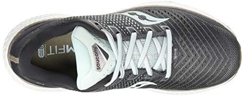 Saucony Triumph 18 - Women's Charcoal/Sky Shoe Deals Outlet