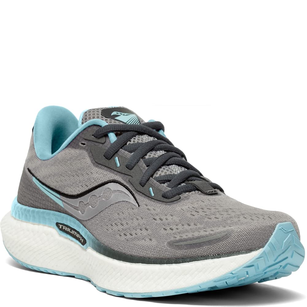 Saucony Triumph 19 Running Shoe - Women's Alloy/Powder Shoe Deals Outlet