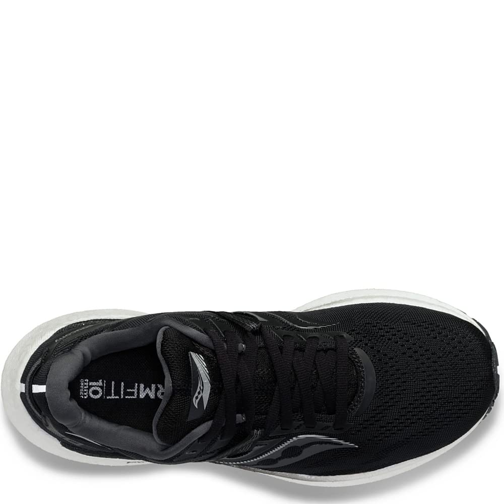 Saucony Triumph 20 - Men's Black/White Shoe Deals Outlet