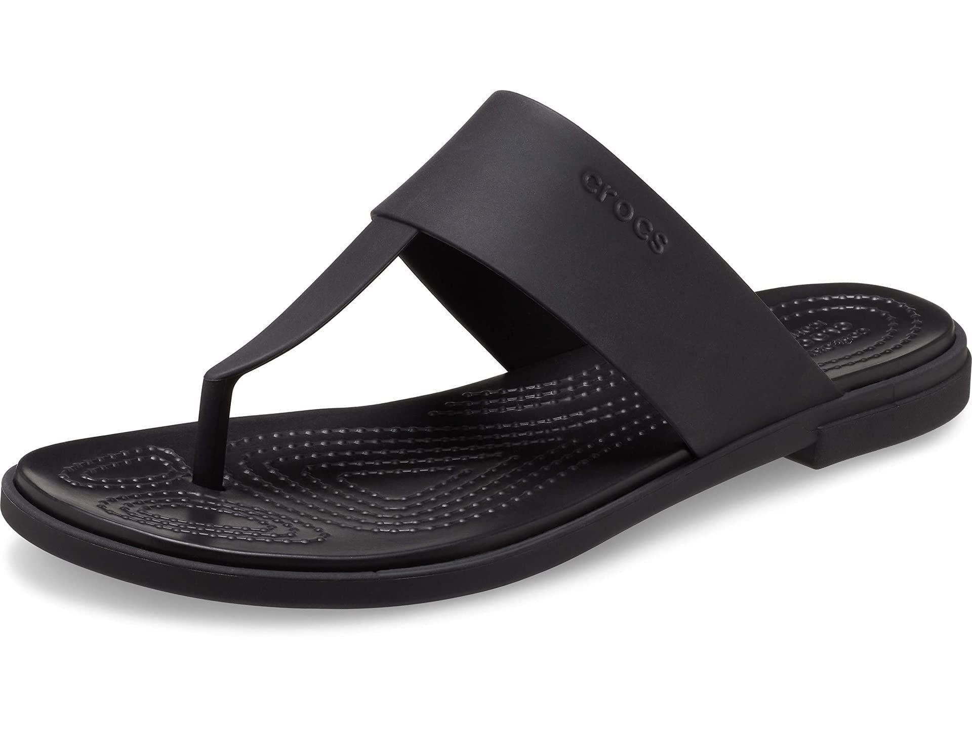 Crocs Tulum Flip Flop - Women's Black/Black Shoe Deals Outlet