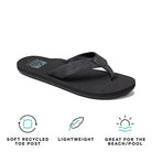 Reef Twinpin - Men's Black/Black Shoe Deals Outlet