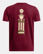 Under Armour UA Trophy T-Shirt Cardinal / Coyote Large 197778088535 Shoe Deals Outlet