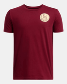 Under Armour UA Trophy T-Shirt Cardinal / Coyote Large 197778088535 Shoe Deals Outlet