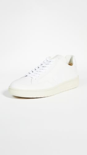 VEJA V - 12 LEATHER - Men's White Shoe Deals Outlet