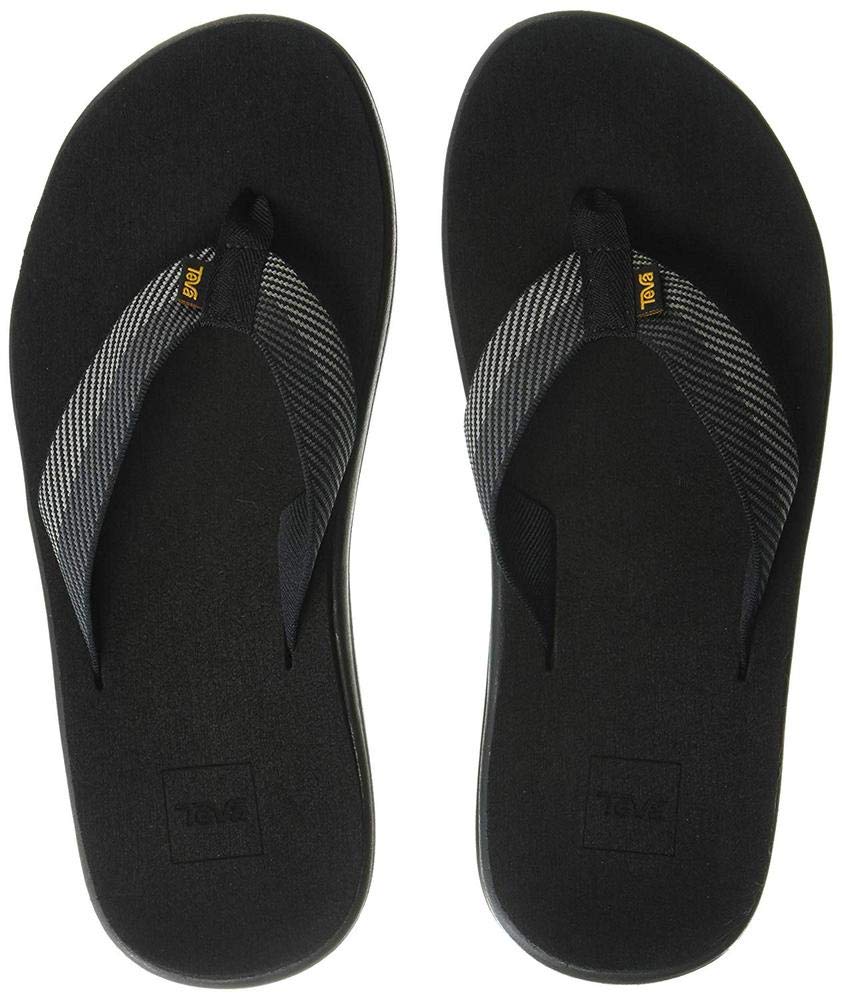Teva Voya Flip - Men's Vori Black/Gray Shoe Deals Outlet