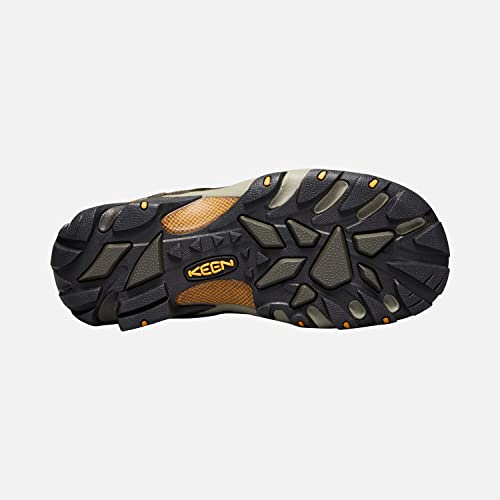 KEEN Voyageur - Men's Black Olive/Inca Gold Shoe Deals Outlet