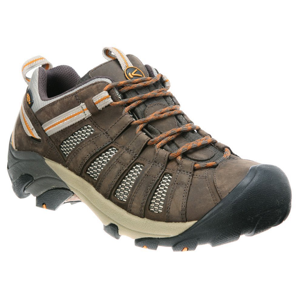 KEEN Voyageur - Men's Black Olive/Inca Gold Shoe Deals Outlet