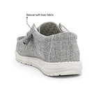 Hey Dude Wally Linen - Men's Iron Shoe Deals Outlet