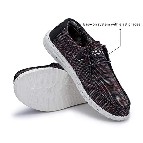 Hey Dude Wally Sox - Men's Gargoyle Red Shoe Deals Outlet