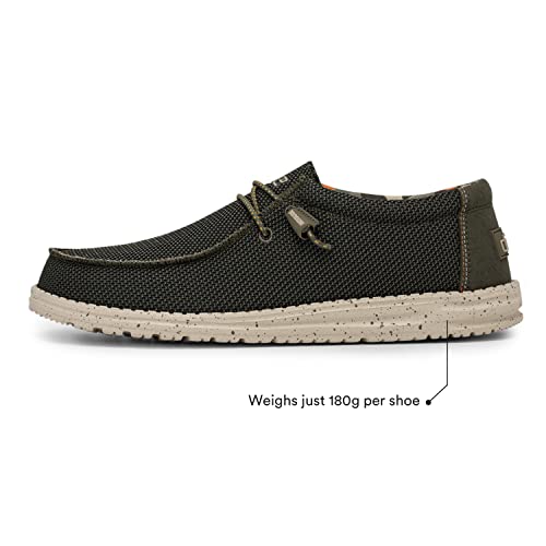 Hey Dude Wally Sox - Men's Pine Shoe Deals Outlet