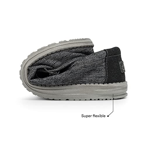 Hey Dude Wally Woven - Men's Carbon Shoe Deals Outlet