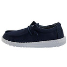 Hey Dude Wally Youth - Kids Navy Shoe Deals Outlet