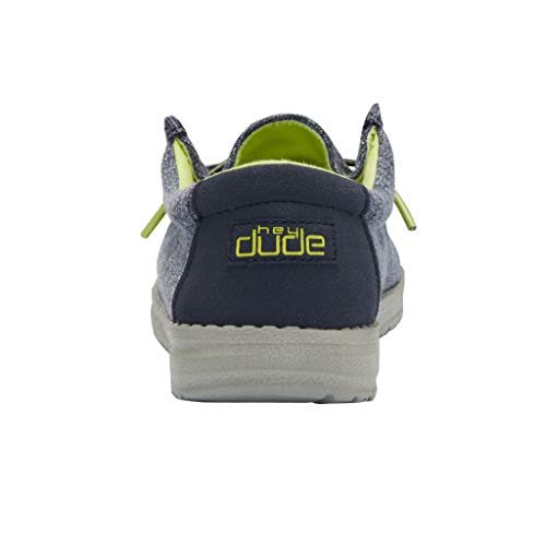 Hey Dude Wally Youth - Kids Navy Camo Shoe Deals Outlet