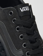 Vans Ward Platform Sneaker - Women's Black/Black Shoe Deals Outlet