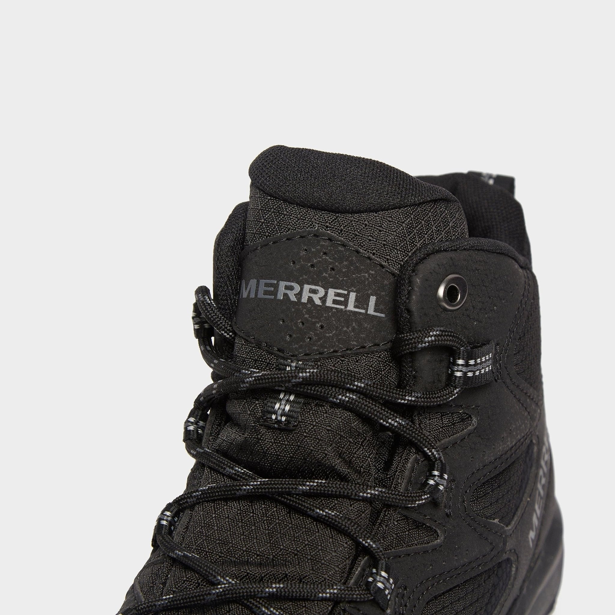 Merrell West Rim Sport Mid Gore - Tex - Men's Black/Black Shoe Deals Outlet