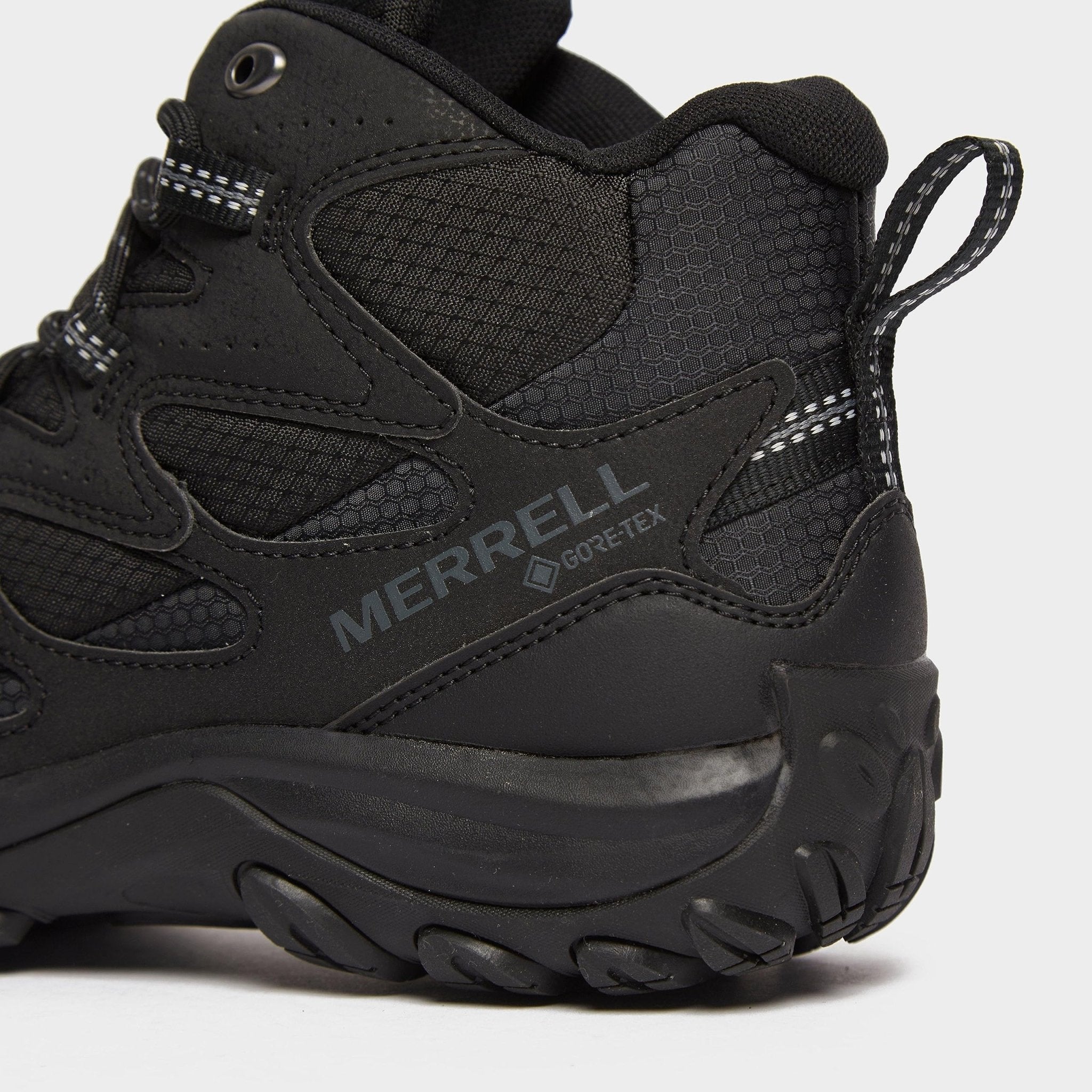 Merrell West Rim Sport Mid Gore - Tex - Men's Black/Black Shoe Deals Outlet