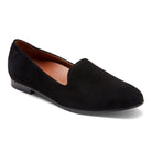 VIONIC Willa Flat Loafer - Women's BLACK SUEDE Shoe Deals Outlet