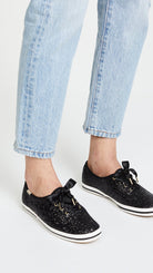 Keds x Kate Spade NY Champion - Women's Glitter Black Shoe Deals Outlet