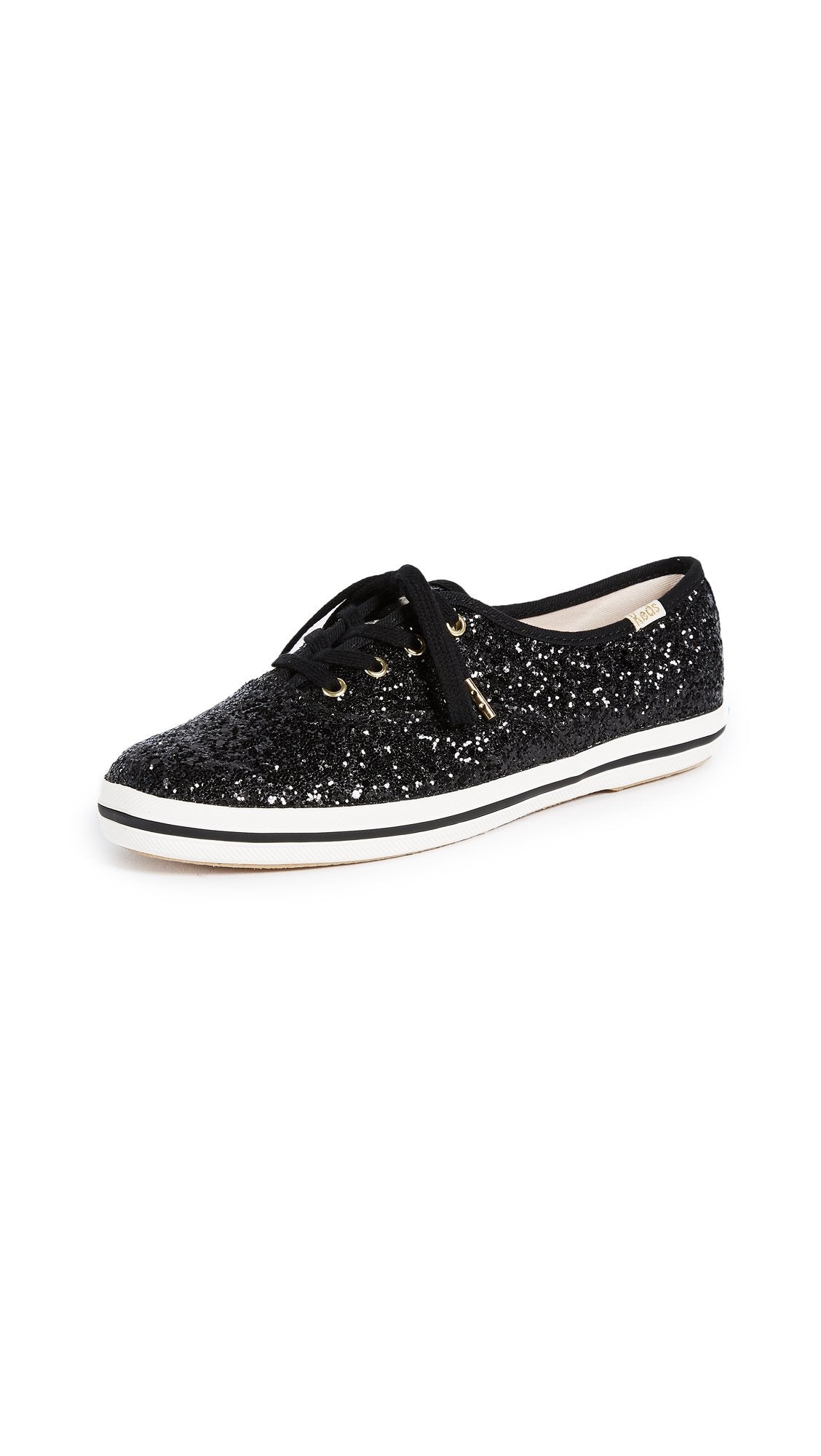 Keds x Kate Spade NY Champion - Women's Glitter Black Shoe Deals Outlet