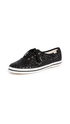 Keds x Kate Spade NY Champion - Women's Glitter Black Shoe Deals Outlet