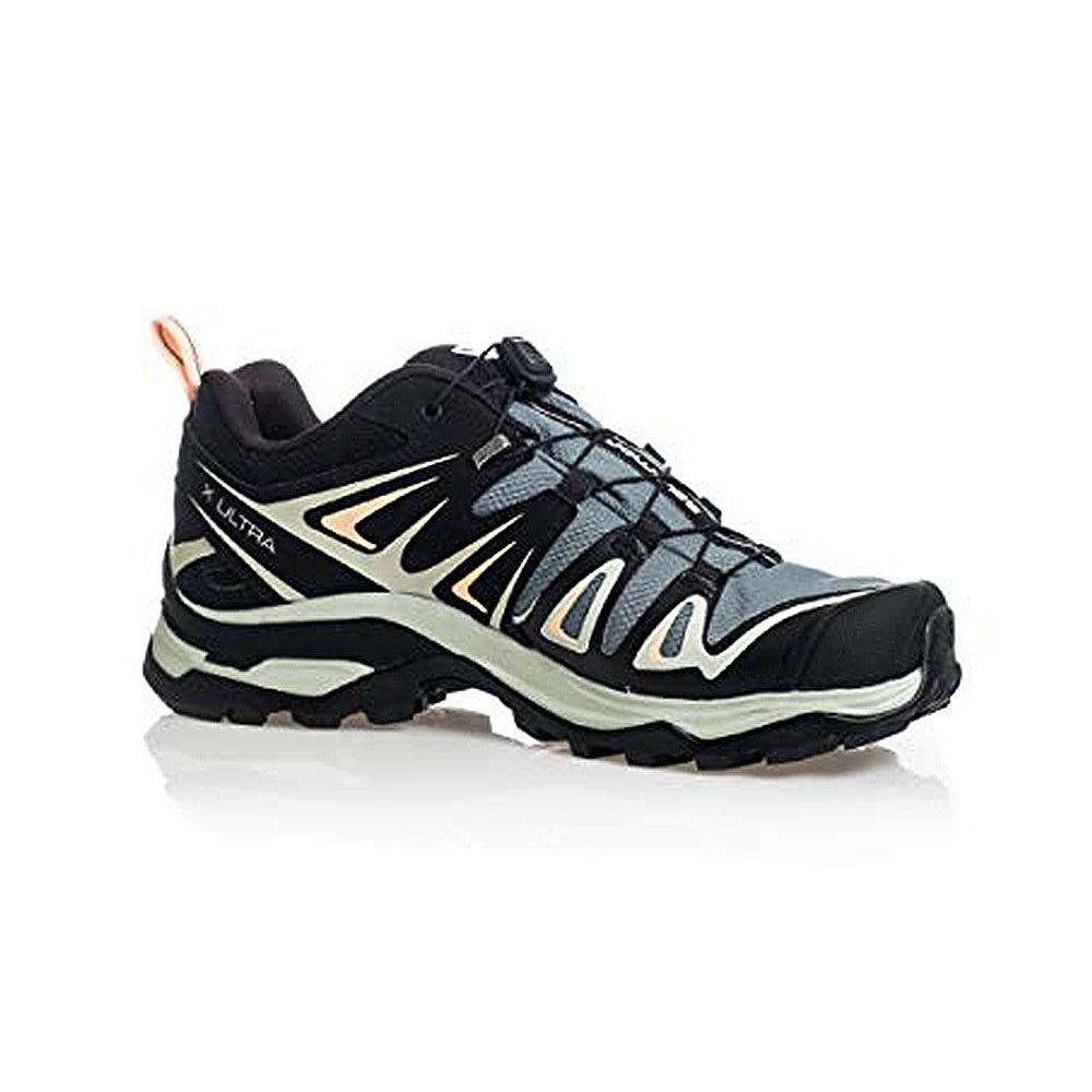 Salomon X Ultra 3 GTX - Women's Balsam Green/Mineral Gray/Bellini Shoe Deals Outlet