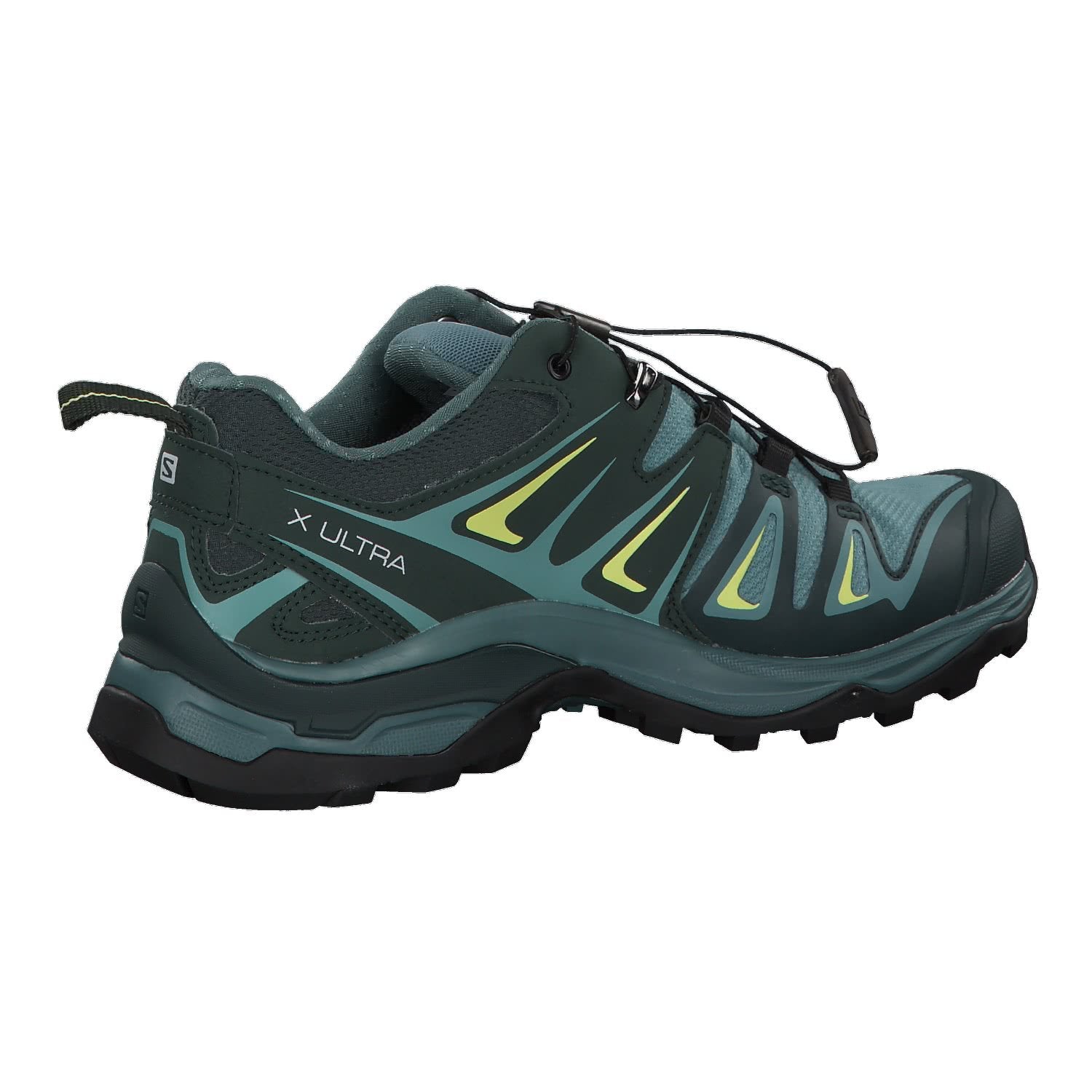 Salomon X Ultra 3 GTX - Women's Artic/Darkest Spruce/Sunny Lime Shoe Deals Outlet