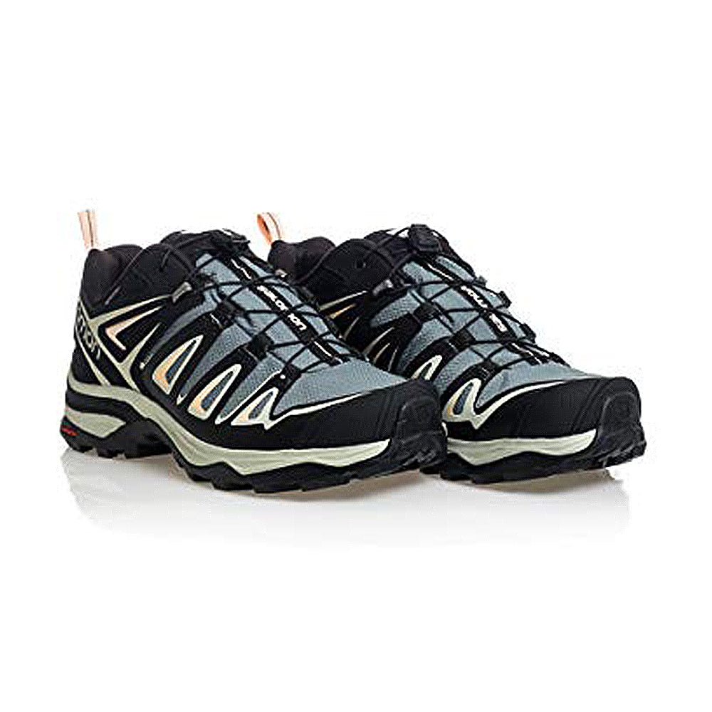 Salomon X Ultra 3 GTX - Women's Balsam Green/Mineral Gray/Bellini Shoe Deals Outlet