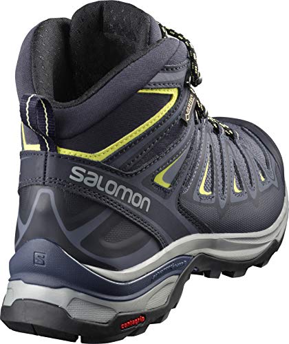 Salomon X Ultra 3 Mid GTX - Women's Crown Blue/Evening Blue/Sunny Lime Shoe Deals Outlet