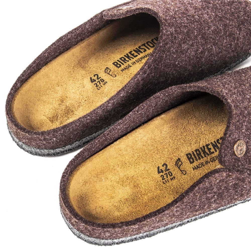 Birkenstock Zermatt Felt - Unisex Brown Shoe Deals Outlet